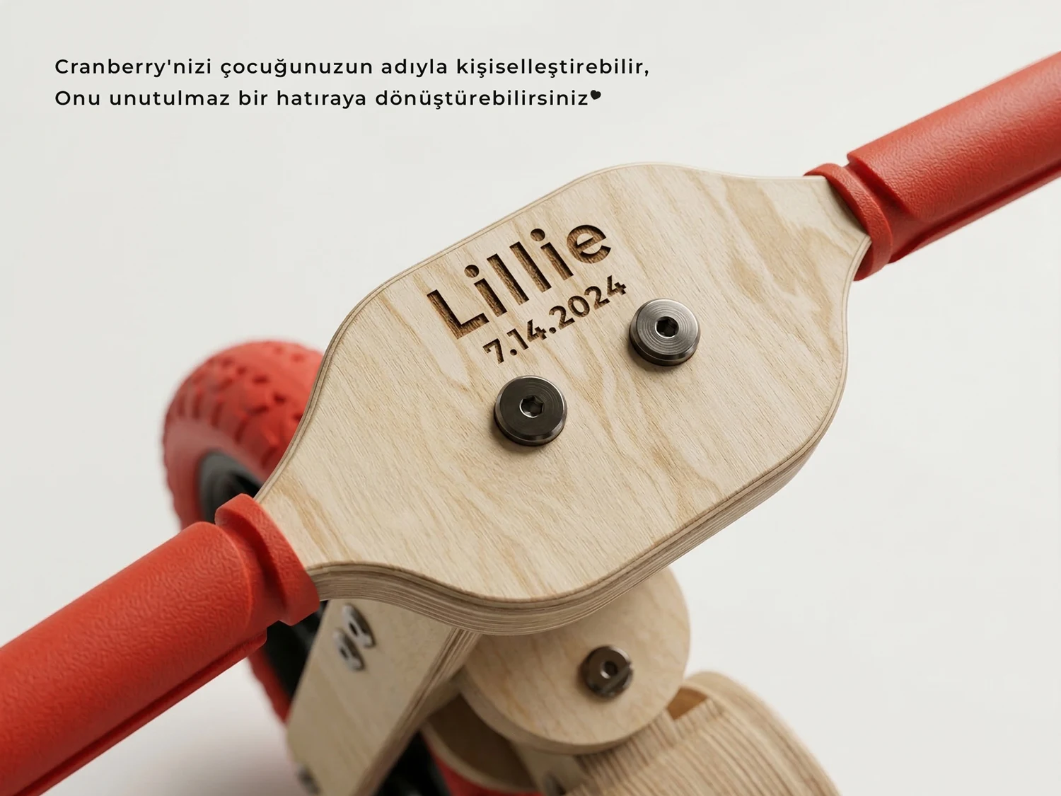 Denge Bisikleti Cranberry - Görsel 3